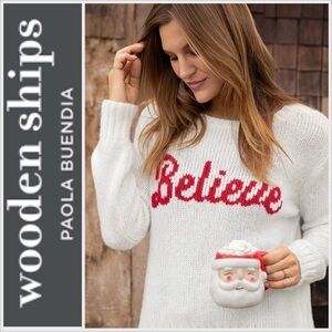 Wooden Ships Believe Sweater X/S
